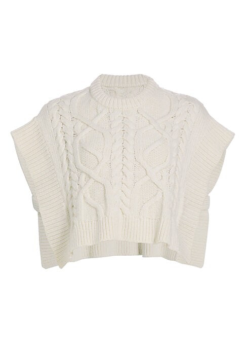 Cozy Cable Knit Vest