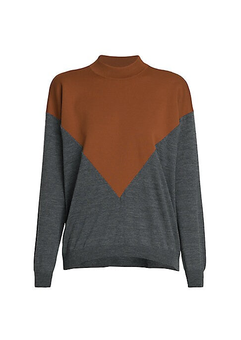 Chic Wool Mock Sweater