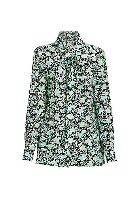 Silk Floral Blouse