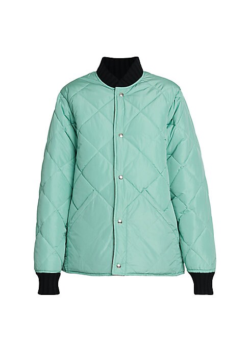 Reversible Diamond Quilt Jacket
