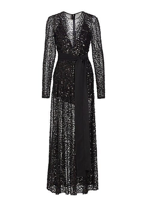 Sequin Tulle Elegance Gown