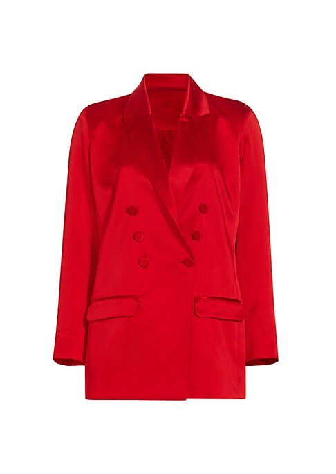 Luxe Satin Dream Blazer