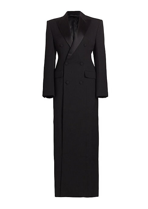 Chic Wool Maxi Dress