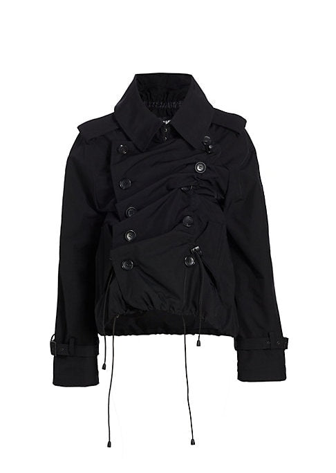 Ruched Chic Jacket