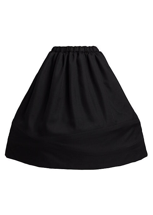 Chic Flare Midi Skirt