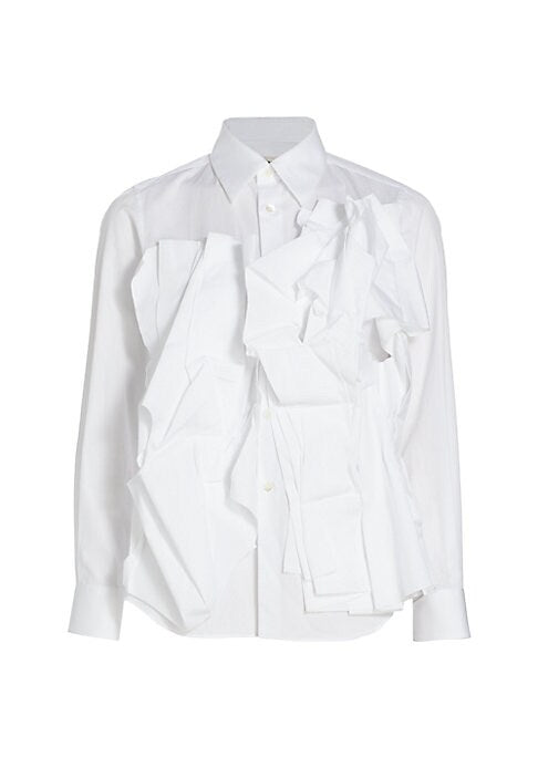 Ruffled Elegance Shirt