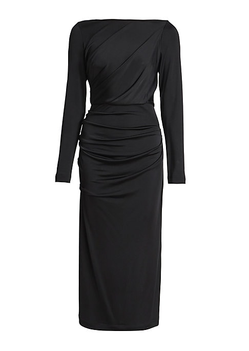 Elegant Vintage Midi Dress