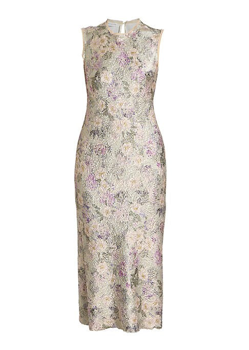 Romantic Floral Midi Dress