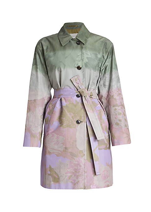Floral Cascade Coat