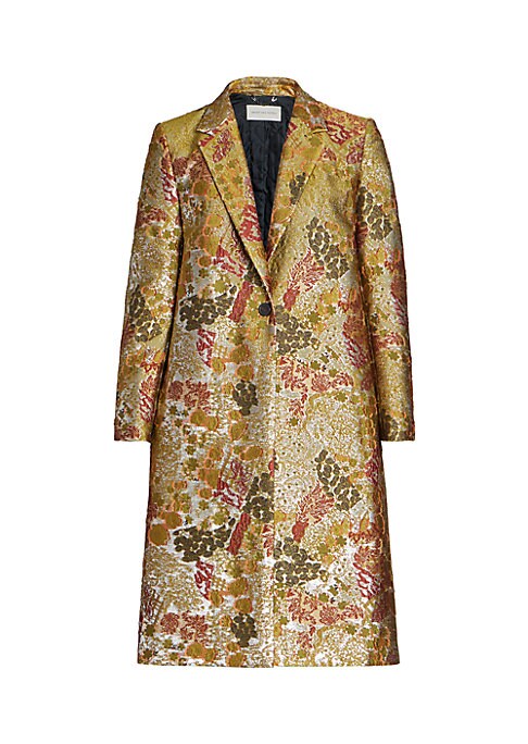 Metallic Vintage Elegance Coat