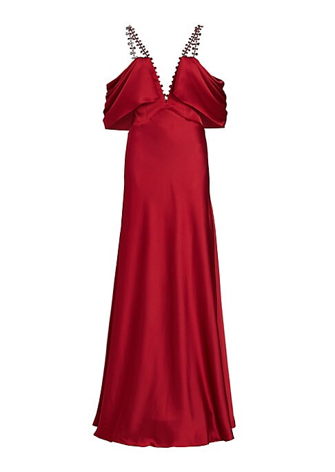 Draped Elegance Gown