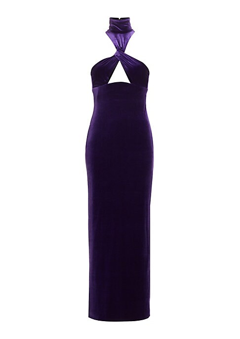 Velvet Elegance Gown