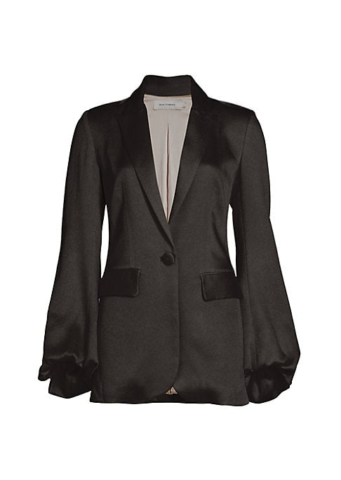 Satin Bishop Blazer