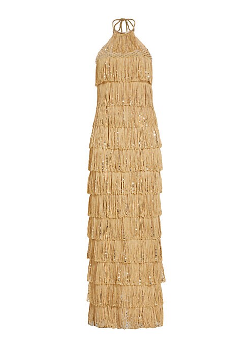Fringe Elegance Gown