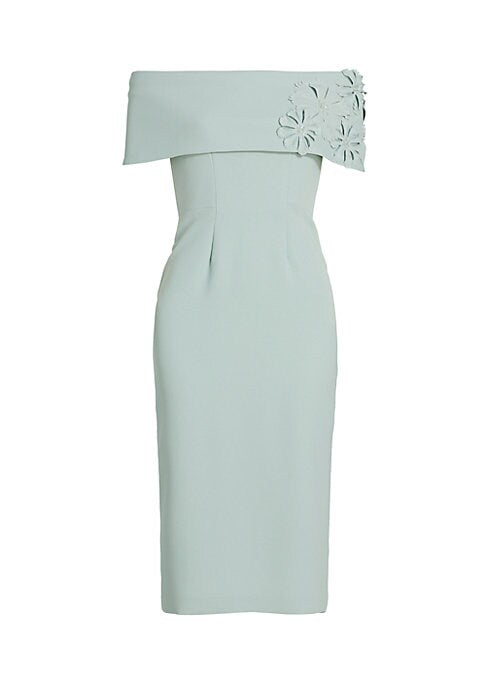 Floral Elegance Midi Dress