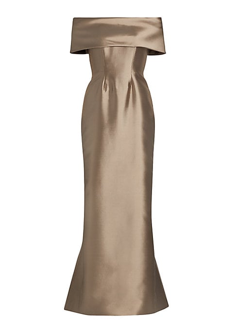 Elegant Sleek Column Gown