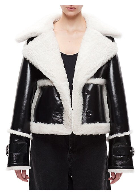 Luxe Shearling Ski Jacket