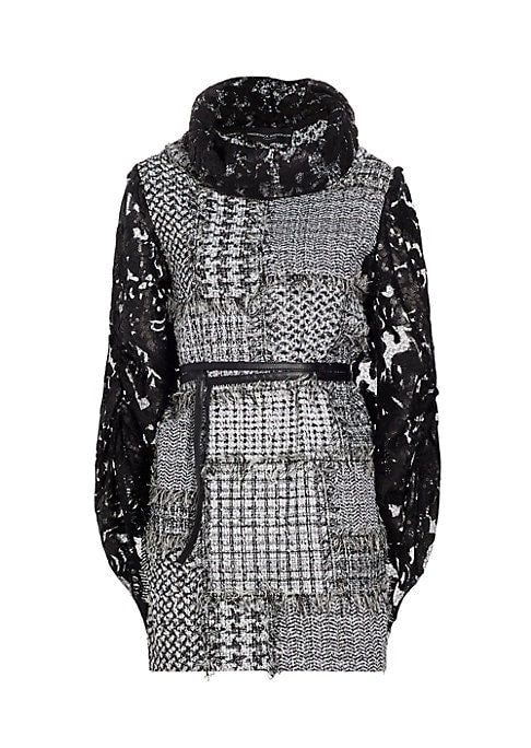 Chic Lace Sleeve Dress