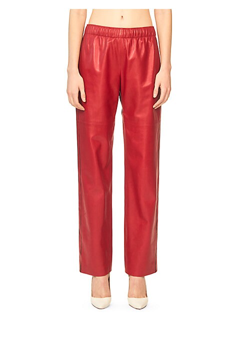 Stylish Leather Joggers