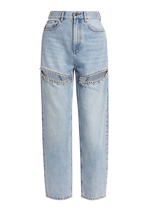 Glam Slit Jeans