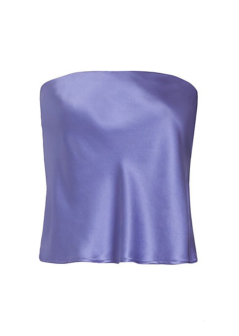 Silk Flow Strapless Top