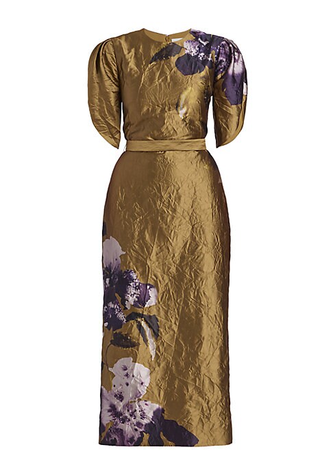 Floral Puff Sleeve Dress