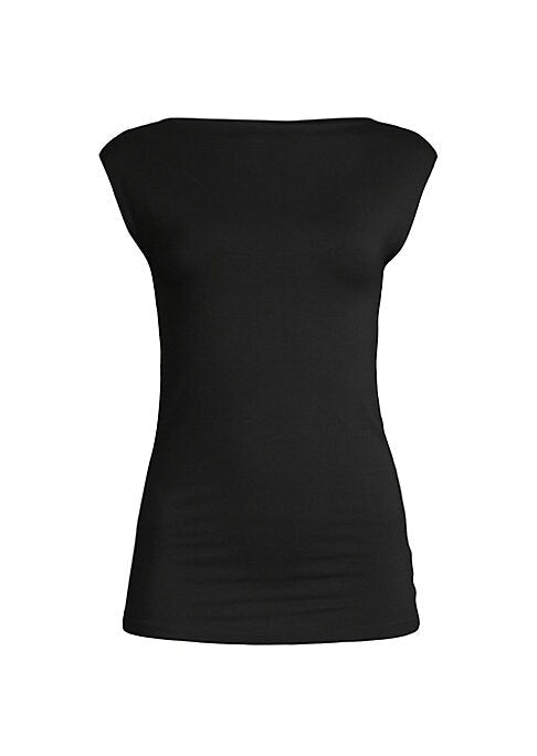 Chic Boatneck Knit Top