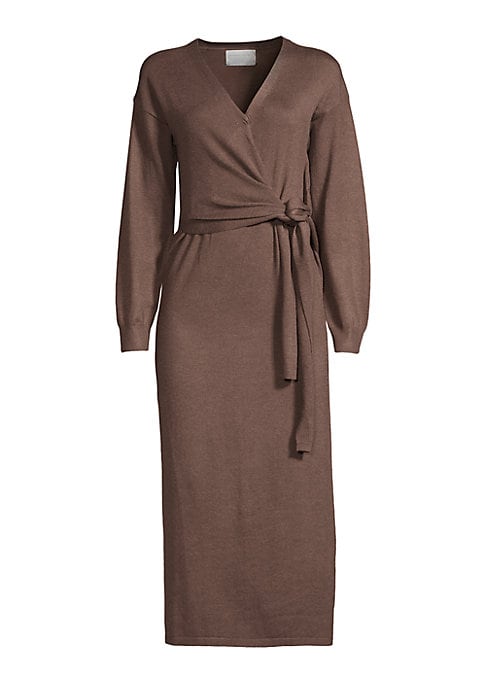 Chic Wrap Knit Dress