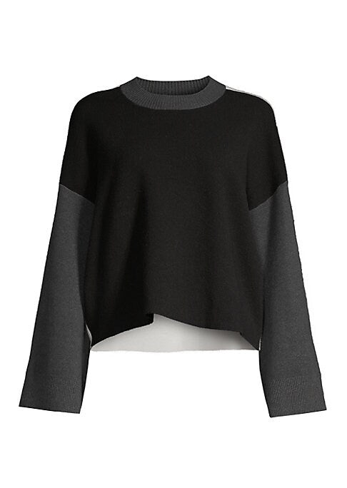 Chic Cropped Knit Sweater