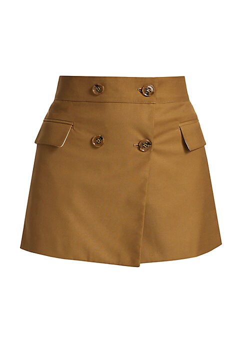 Chic Wrap Mini Skirt