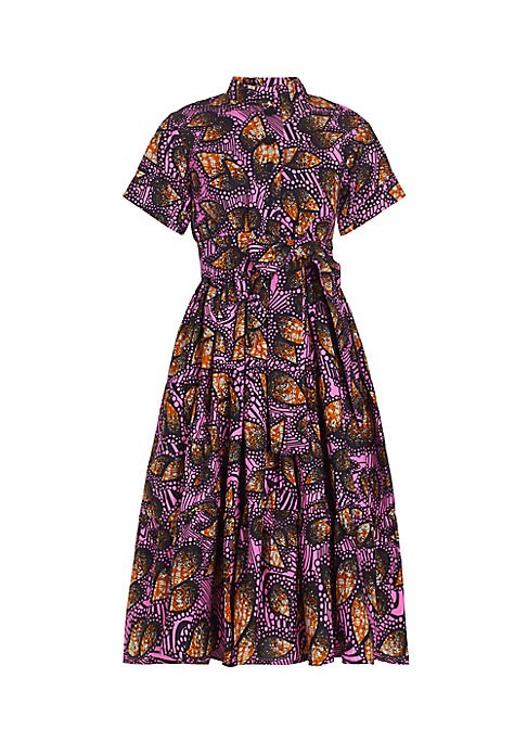 Chic Tiered Cotton Dress