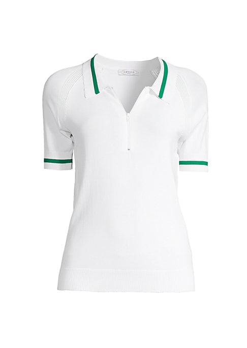 Zip Collar Classic Polo