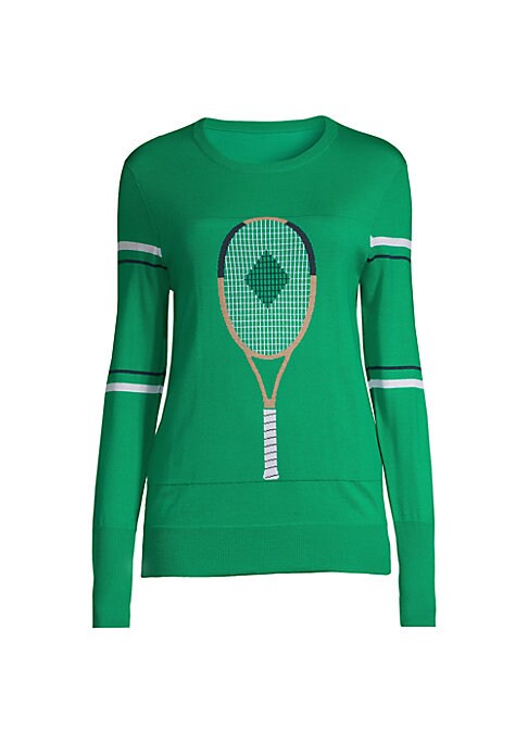 Sporty Stripe Knit Pullover
