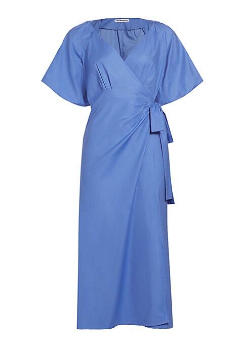 Chic Puff-Sleeve Midi Dress