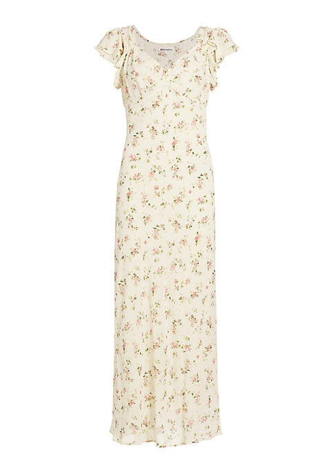 Knotty Flutter Maxi Dress