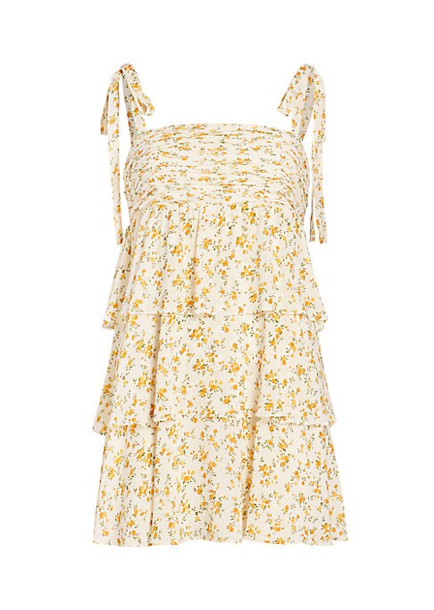 Tiered Tie-Back Dress