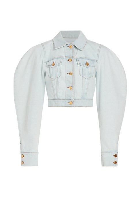 Bold Sleeve Denim Jacket