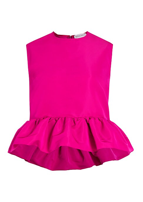 Dramatic Peplum Blouse