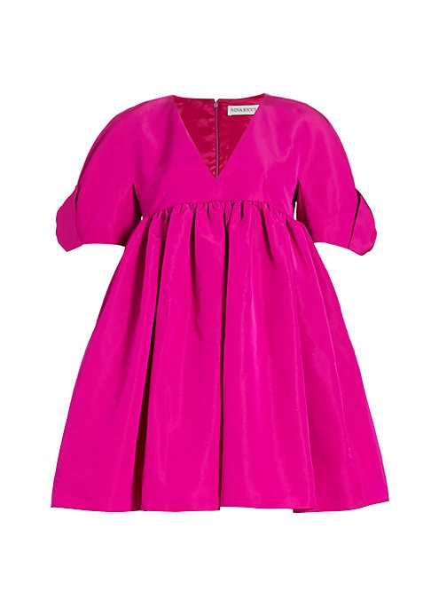 Chic Bow Babydoll Dress