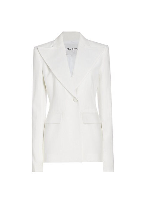 Bold Peaked Blazer