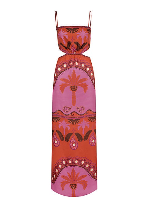 Wild Print Maxi Dress