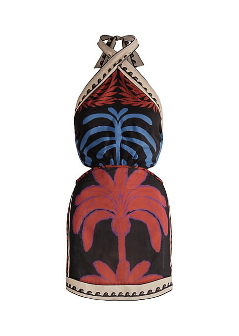 Tropical Twist Cutout Dress