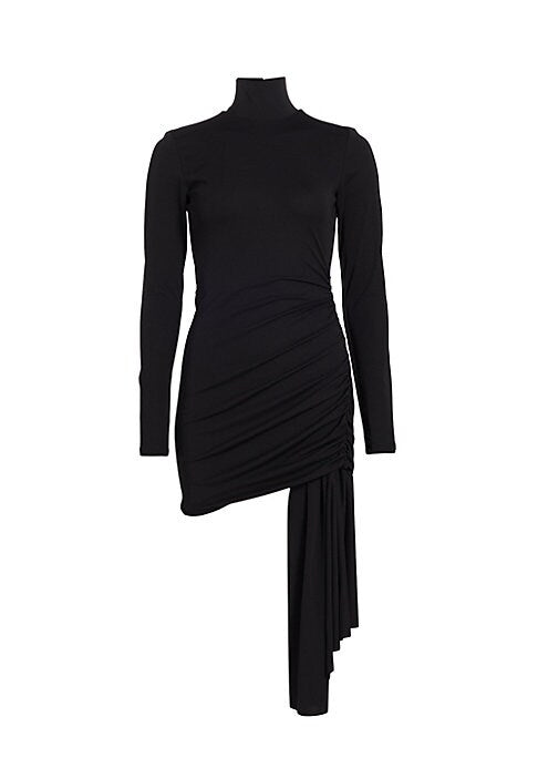 Draped Ruched Minidress