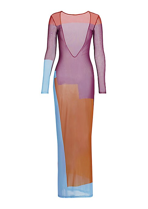 Midnight Elegance Maxi Dress