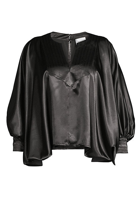 Silken Chic Blouse