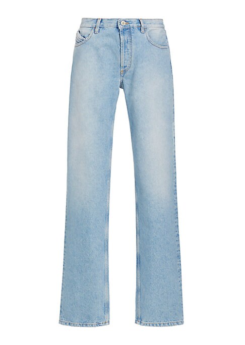 Classic Pleat Denim Pants