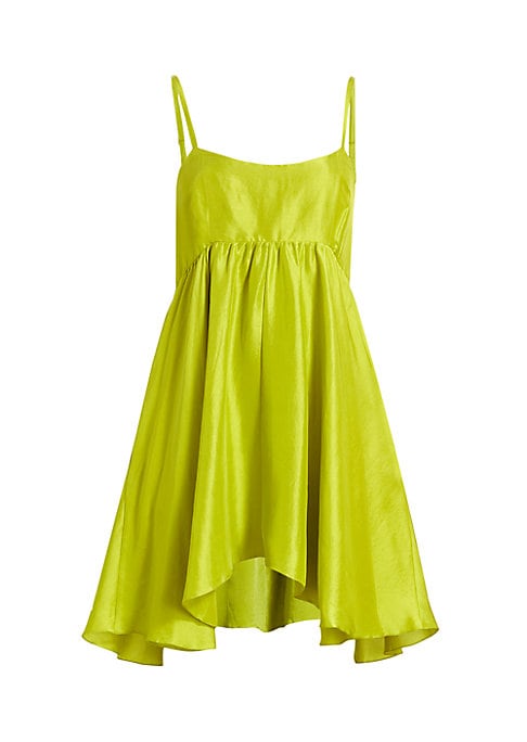 Silk Luxe Mini Dress
