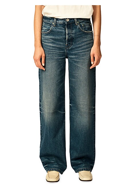 Chic Baggy Denim Trousers