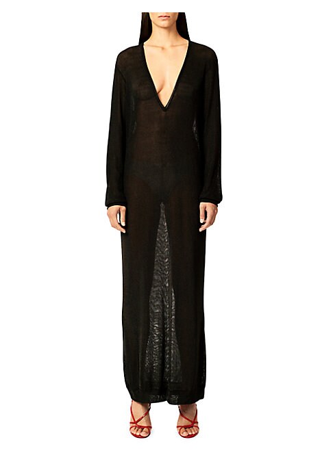 Radiant V-Neck Maxi Dress