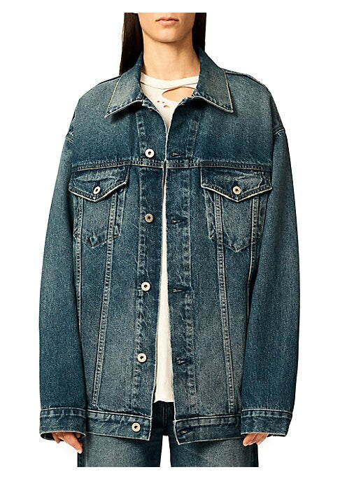 Oversized Denim Classic Jacket
